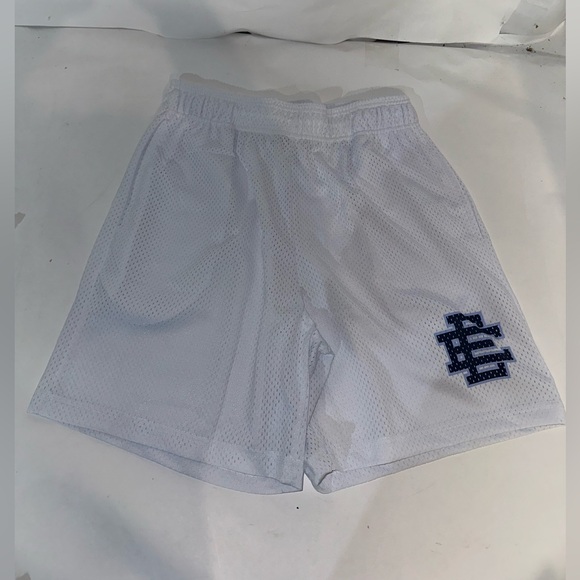 Eric Emanuel EE Basic Short (SS24) White / Navy BRAND NEW - Picture 2 of 5